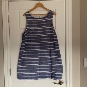 Striped summer dress size XL